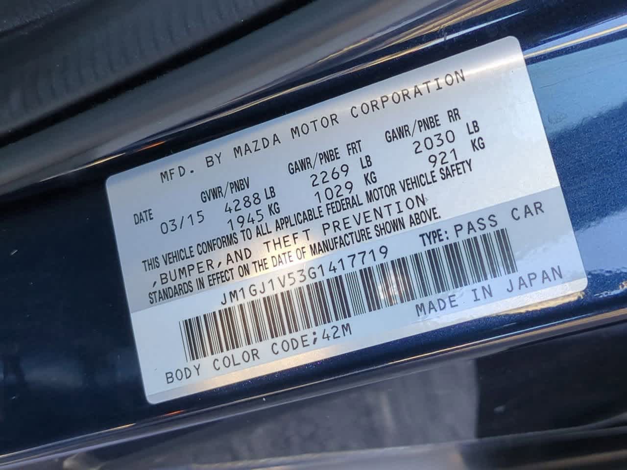 Thumbnail: 2016 Mazda Mazda6 - 37