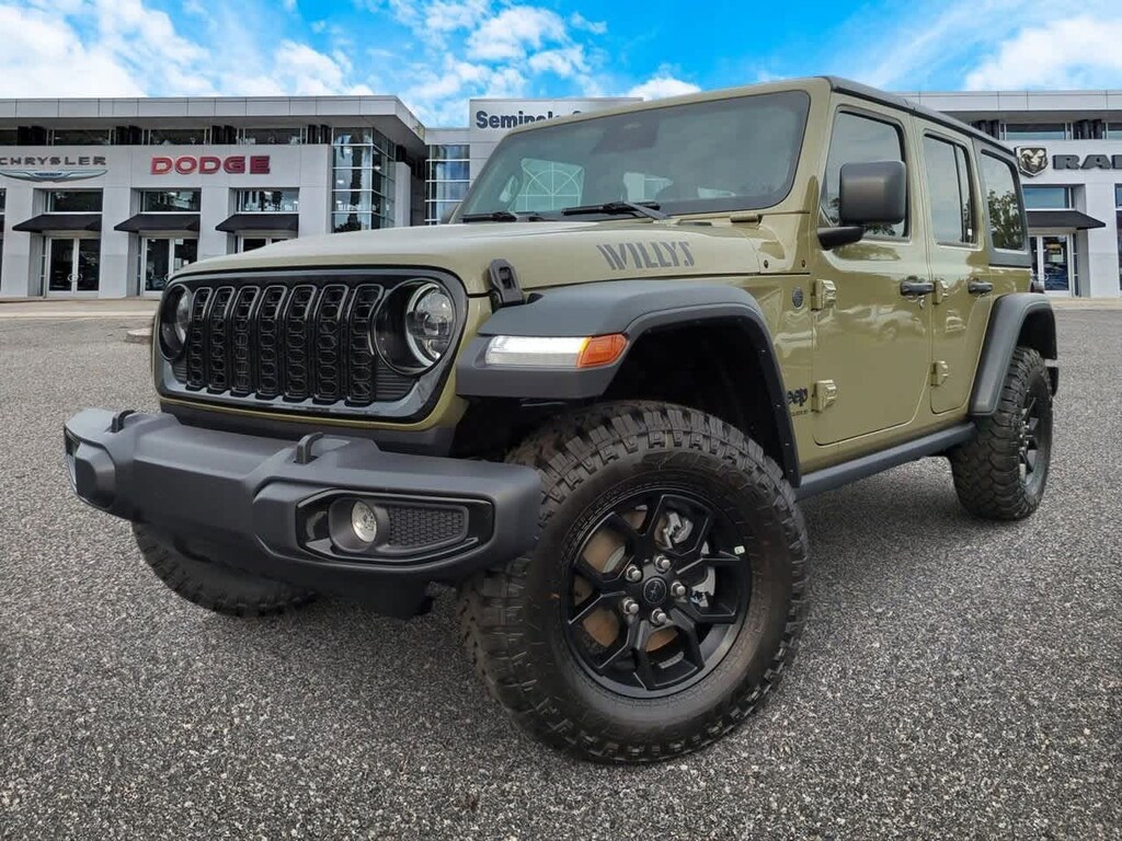 New 2025 Jeep Wrangler Willys SUV