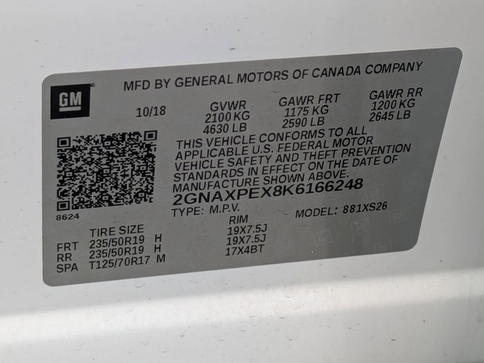 Thumbnail: 2019 Chevrolet Equinox - 11