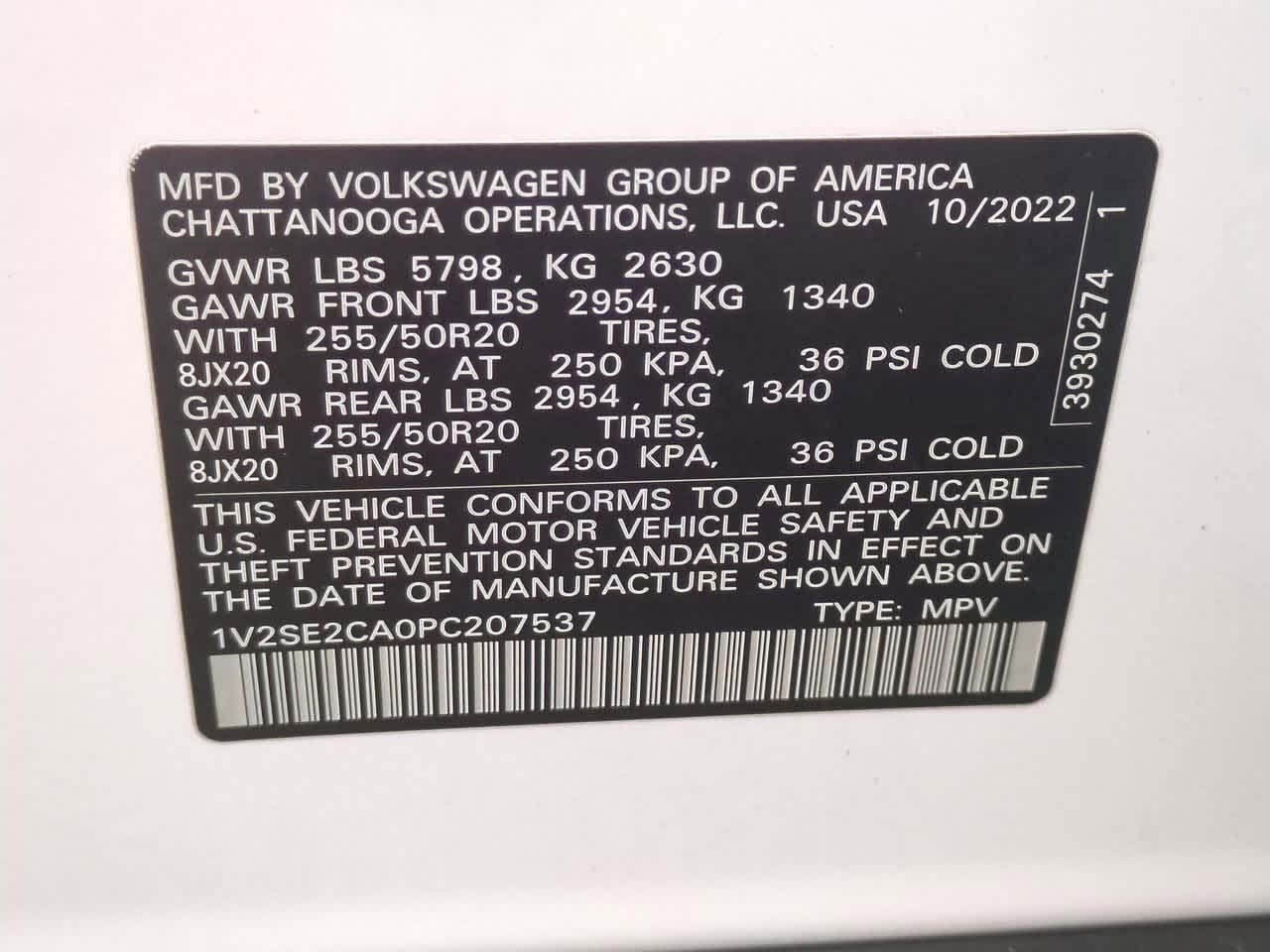 Thumbnail: 2023 Volkswagen Atlas - 39