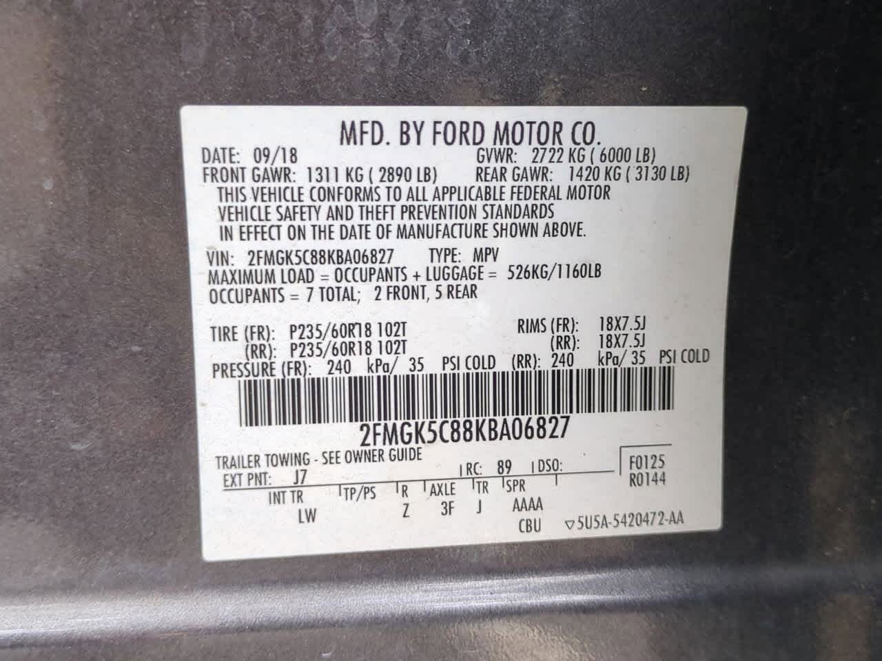 Thumbnail: 2019 Ford Flex - 35