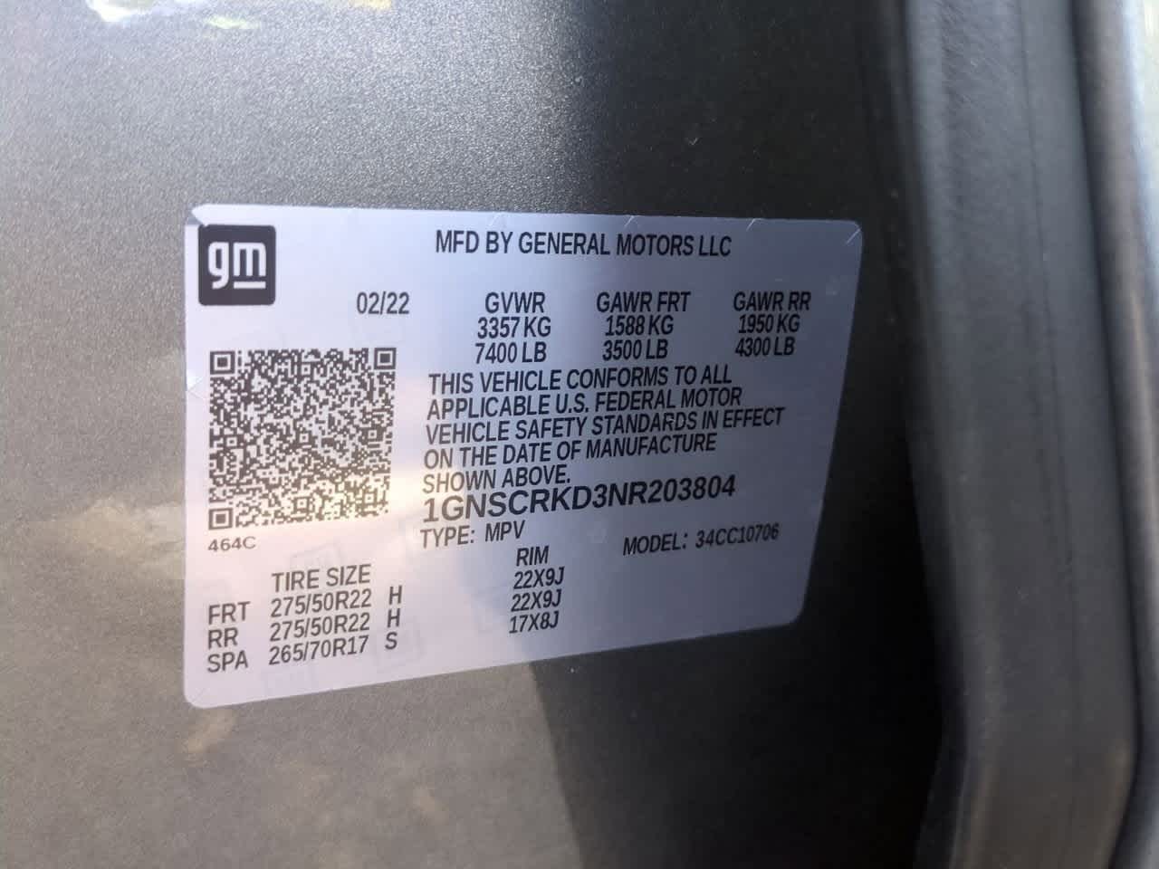 Thumbnail: 2022 Chevrolet Tahoe - 37