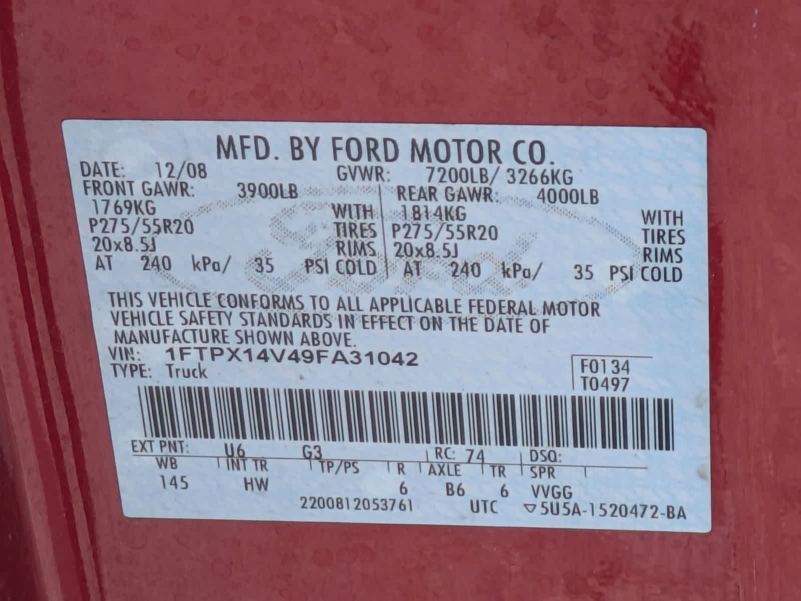 Thumbnail: 2009 Ford F-150 - 11