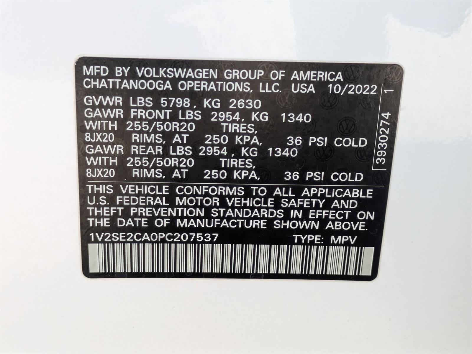 Thumbnail: 2023 Volkswagen Atlas - 11