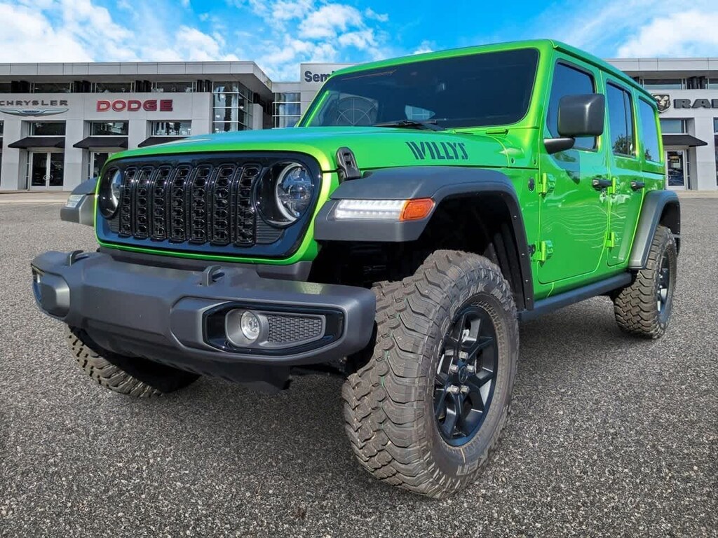 New 2025 Jeep Wrangler Willys SUV