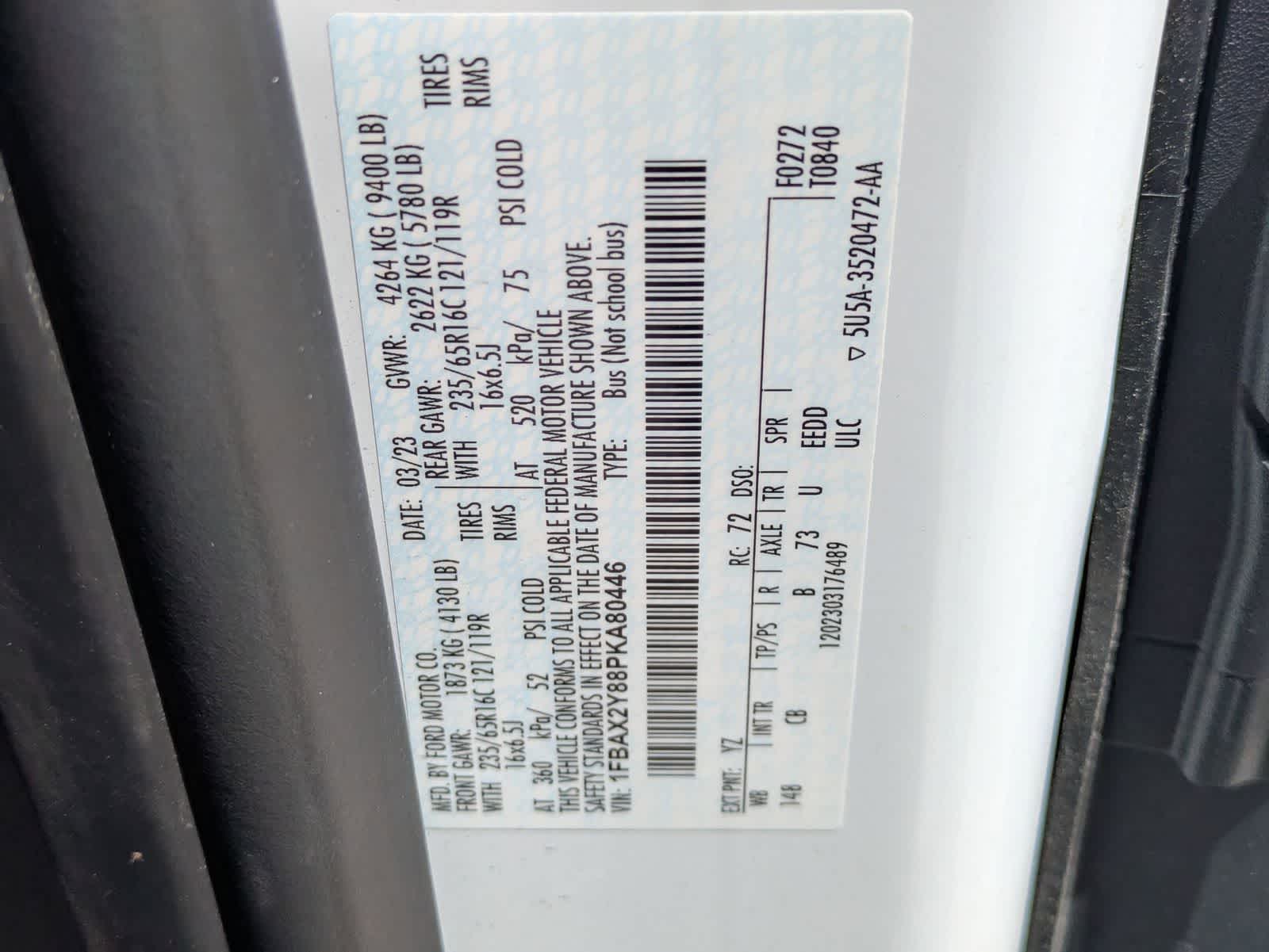 Thumbnail: 2023 Ford Transit Series - 10