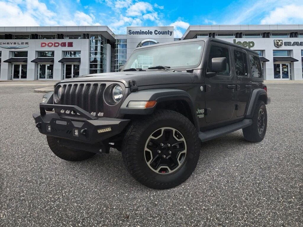 Used 2018 Jeep Wrangler Unlimited Sport S SUV