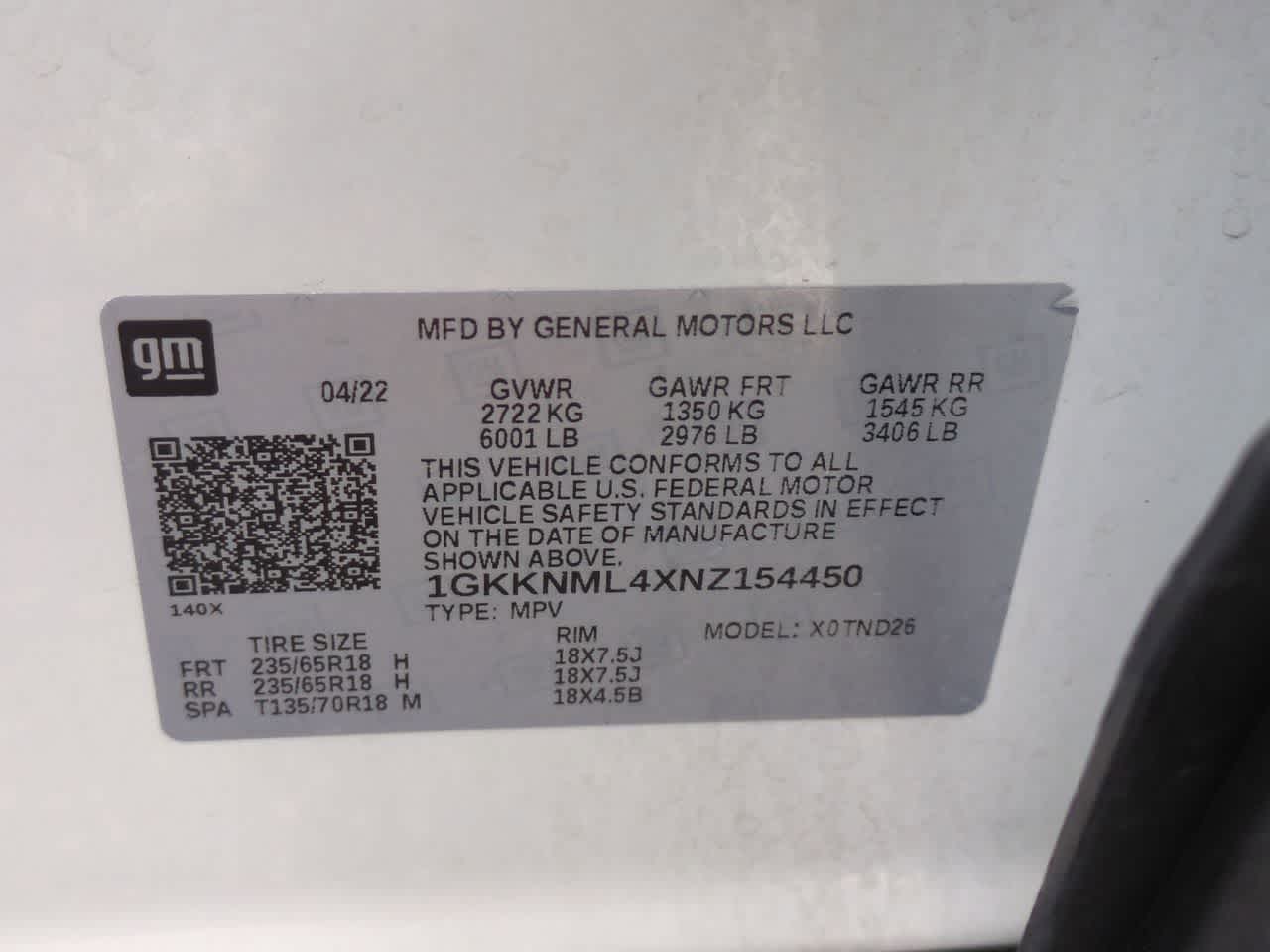 Thumbnail: 2022 GMC Acadia - 37