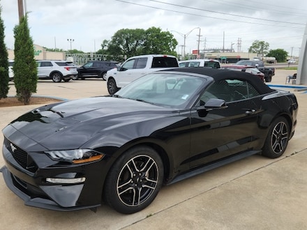 Used 2019 Ford Mustang Ecoboost Premium Convertible for sale in Seminole, OK