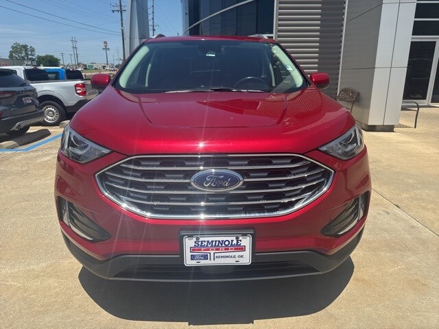 Used 2021 Ford Edge SEL with VIN 2FMPK3J95MBA16279 for sale in Seminole, OK