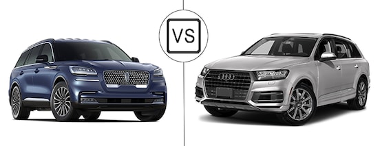 2020 Aviator Vs Audi Q7 Sentry Lincoln