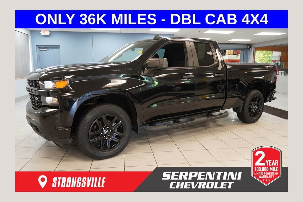Used 2021 Chevrolet Silverado 1500 Custom Truck Double Cab