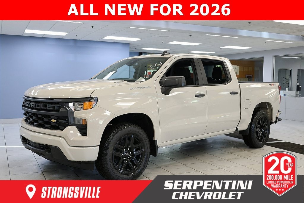 New 2026 Chevrolet Silverado 1500 Custom Truck