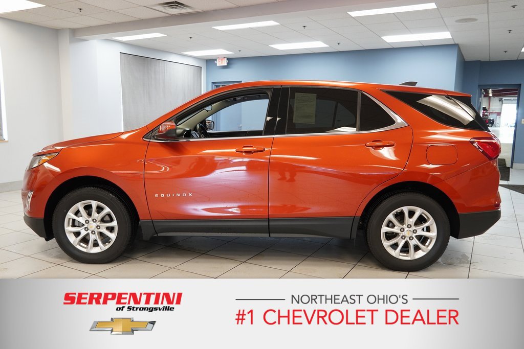 Certified 2020 Chevrolet Equinox LT with VIN 2GNAXUEV1L6233075 for sale in Strongsville, OH