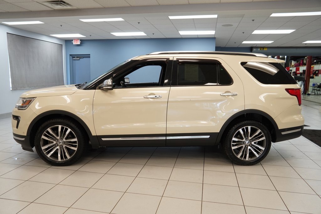 Used 2018 Ford Explorer Platinum with VIN 1FM5K8HT6JGA62603 for sale in Strongsville, OH
