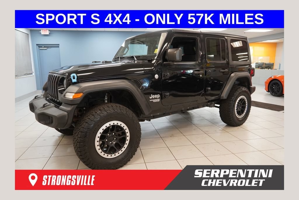 Used 2019 Jeep Wrangler Unlimited Sport S 4x4 SUV