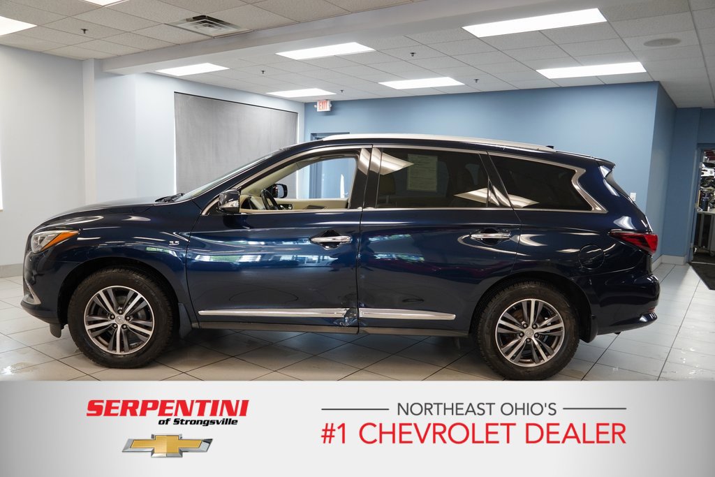 Used 2017 INFINITI QX60 Base with VIN 5N1DL0MM9HC526784 for sale in Strongsville, OH