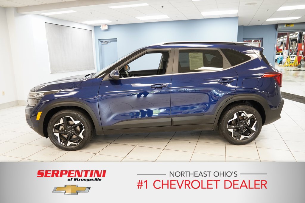 Used 2024 Kia Seltos EX with VIN KNDER2AA2R7500129 for sale in Strongsville, OH