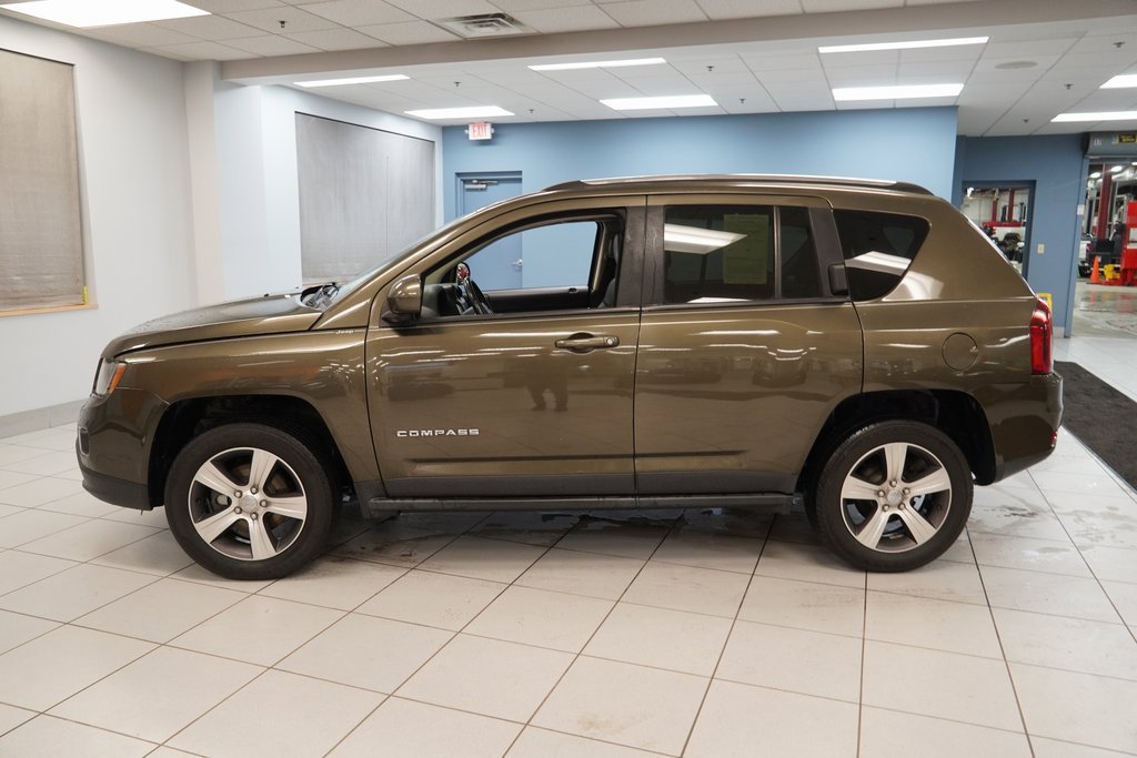 Used 2016 Jeep Compass High Altitude with VIN 1C4NJDEB7GD567362 for sale in Strongsville, OH