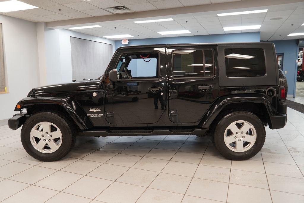 Used 2010 Jeep Wrangler Unlimited Sahara with VIN 1J4BA5H10AL184513 for sale in Strongsville, OH