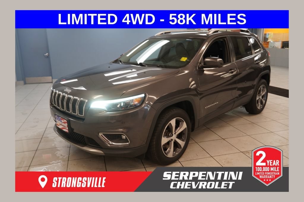 Used 2019 Jeep Cherokee Limited 4x4 SUV