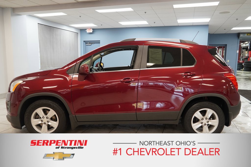 Used 2016 Chevrolet Trax LT with VIN 3GNCJLSB7GL123485 for sale in Strongsville, OH