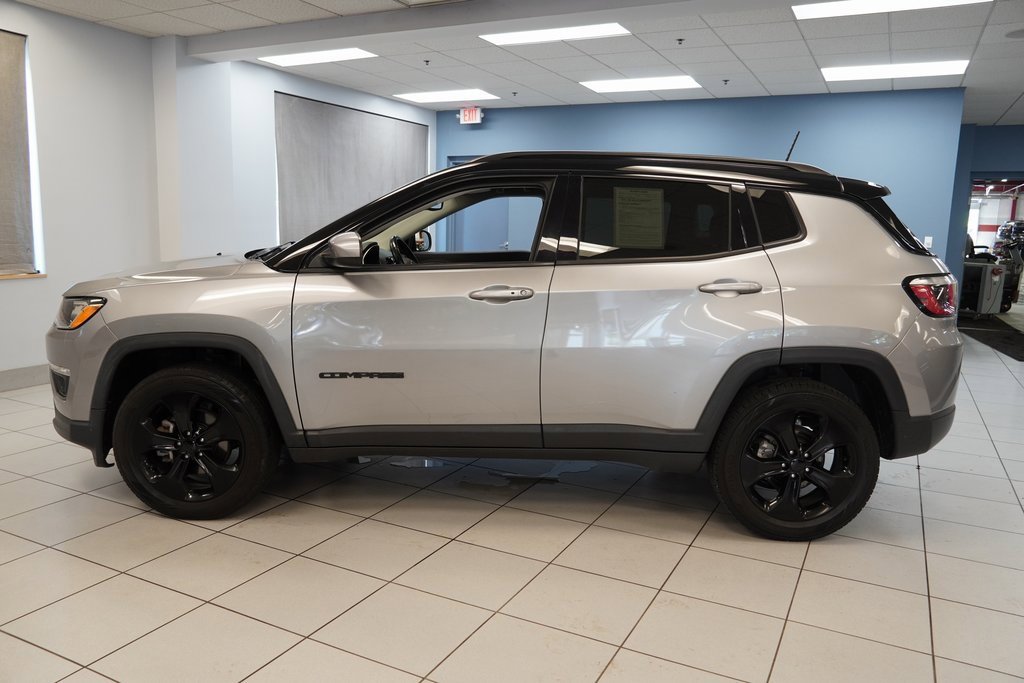 Used 2020 Jeep Compass Altitude with VIN 3C4NJDBB7LT217528 for sale in Strongsville, OH