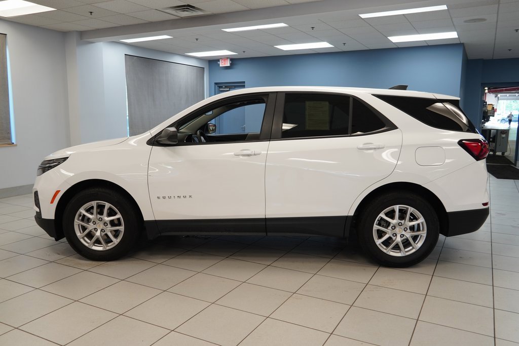 Certified 2022 Chevrolet Equinox LS with VIN 3GNAXHEV9NS206668 for sale in Strongsville, OH