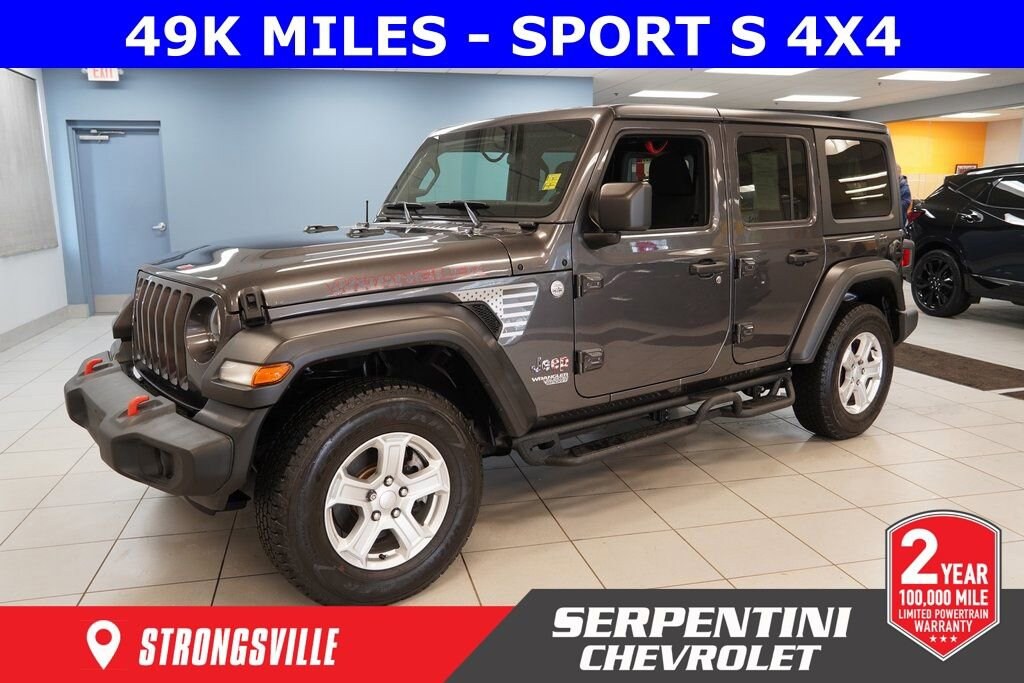 Used 2021 Jeep Wrangler Unlimited Sport S 4x4 SUV