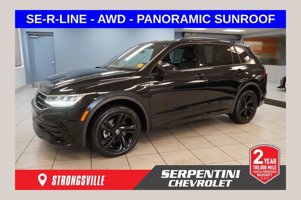 Used 2023 Volkswagen Tiguan 2.0T SE R-Line Black SUV