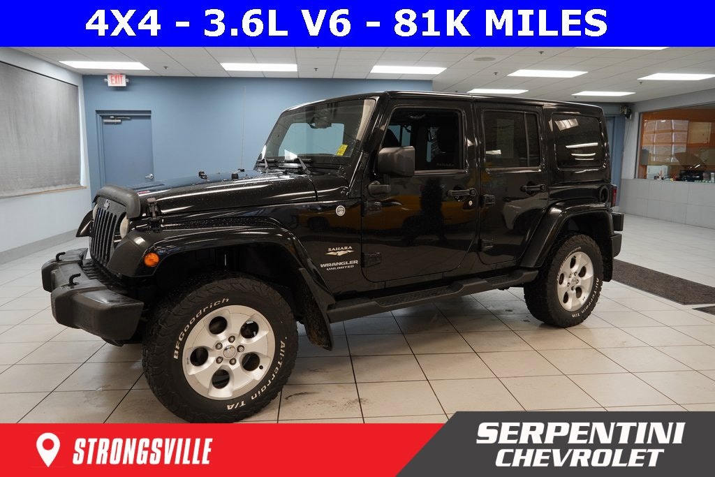 Used 2014 Jeep Wrangler Unlimited Sahara SUV