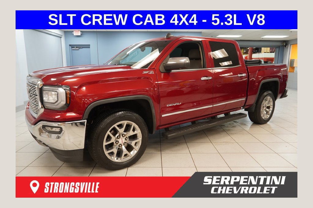 Used 2018 GMC Sierra 1500 SLT Truck Crew Cab