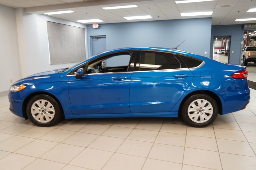 Used 2019 Ford Fusion S with VIN 3FA6P0G73KR283821 for sale in Strongsville, OH