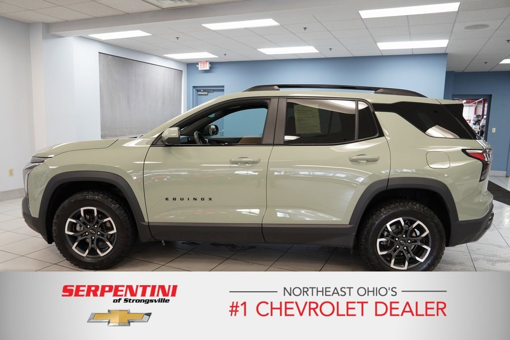 Certified 2025 Chevrolet Equinox ACTIV with VIN 3GNAXSEG9SL156116 for sale in Strongsville, OH