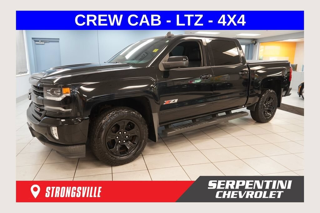 Used 2017 Chevrolet Silverado 1500 LTZ Truck Crew Cab