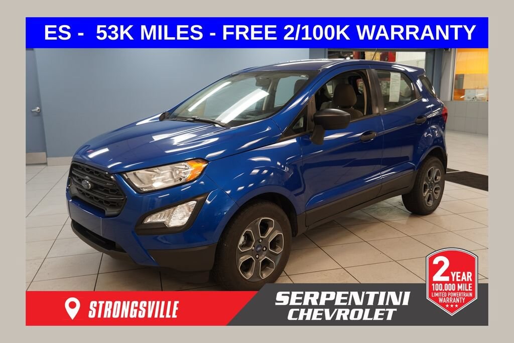 Used 2021 Ford EcoSport S SUV