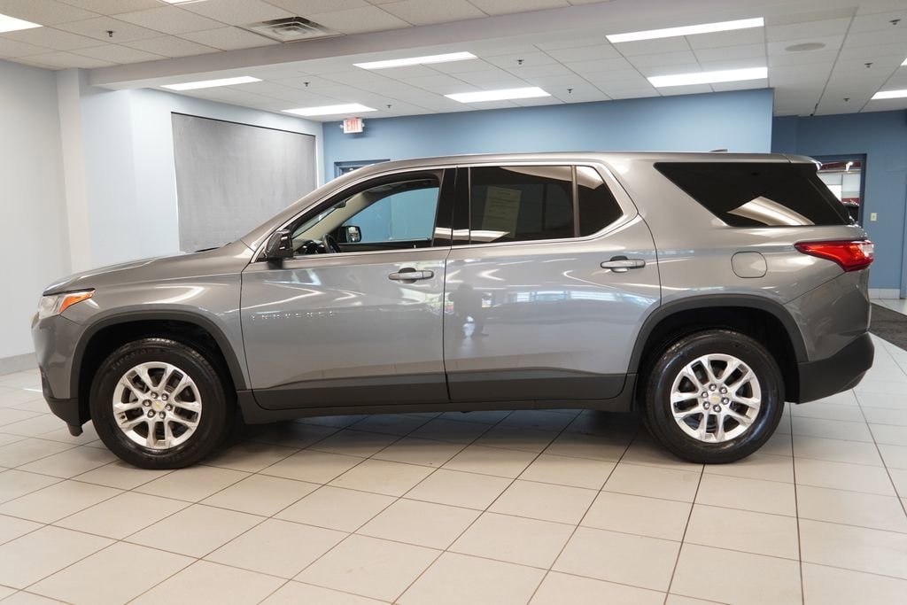 Used 2019 Chevrolet Traverse LS with VIN 1GNERFKW9KJ161466 for sale in Strongsville, OH