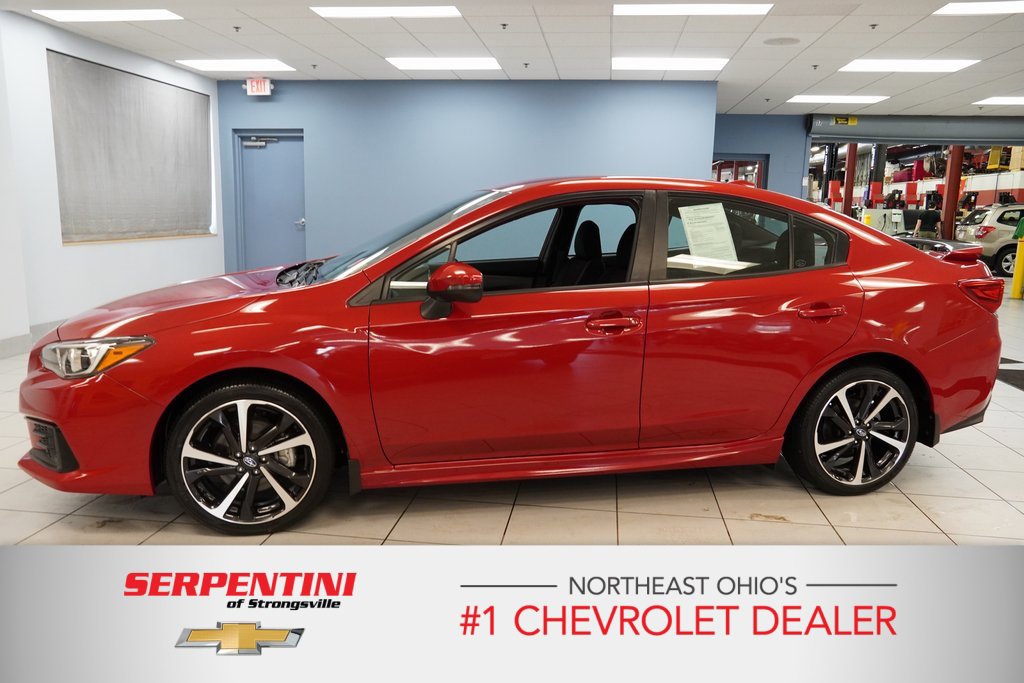 Used 2022 Subaru Impreza Sport with VIN 4S3GKAL69N3609012 for sale in Strongsville, OH