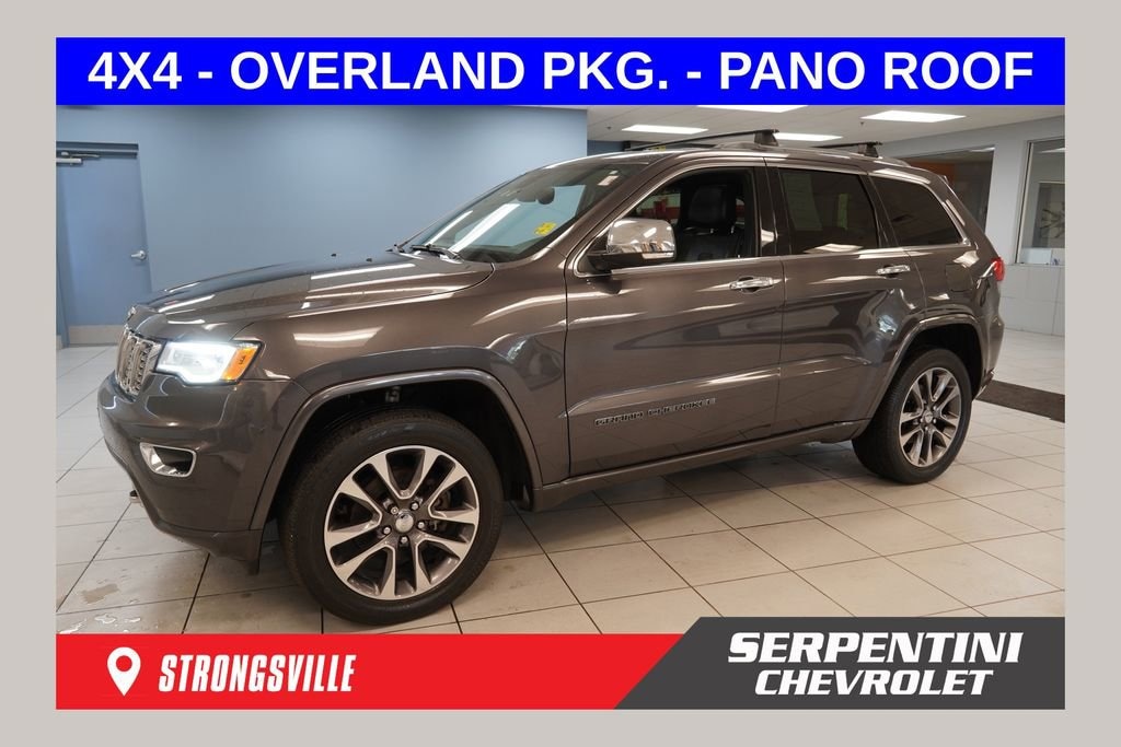 Used 2018 Jeep Grand Cherokee Overland 4x4 SUV