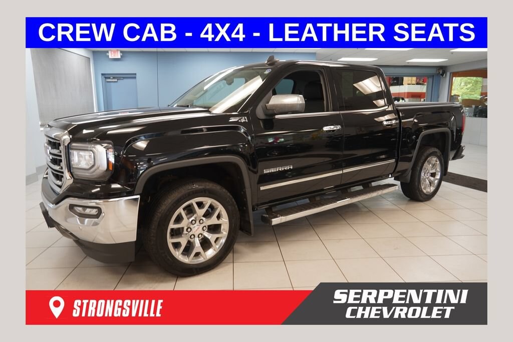 Used 2018 GMC Sierra 1500 SLT Truck Crew Cab