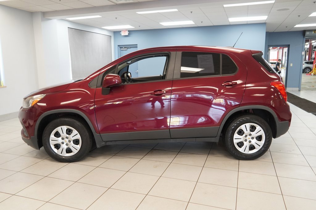 Used 2017 Chevrolet Trax LS with VIN 3GNCJKSB2HL163162 for sale in Strongsville, OH