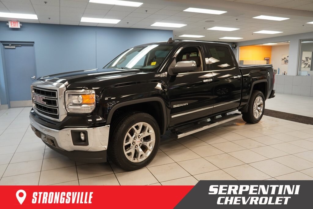 Used 2015 GMC Sierra 1500 SLT Truck Crew Cab