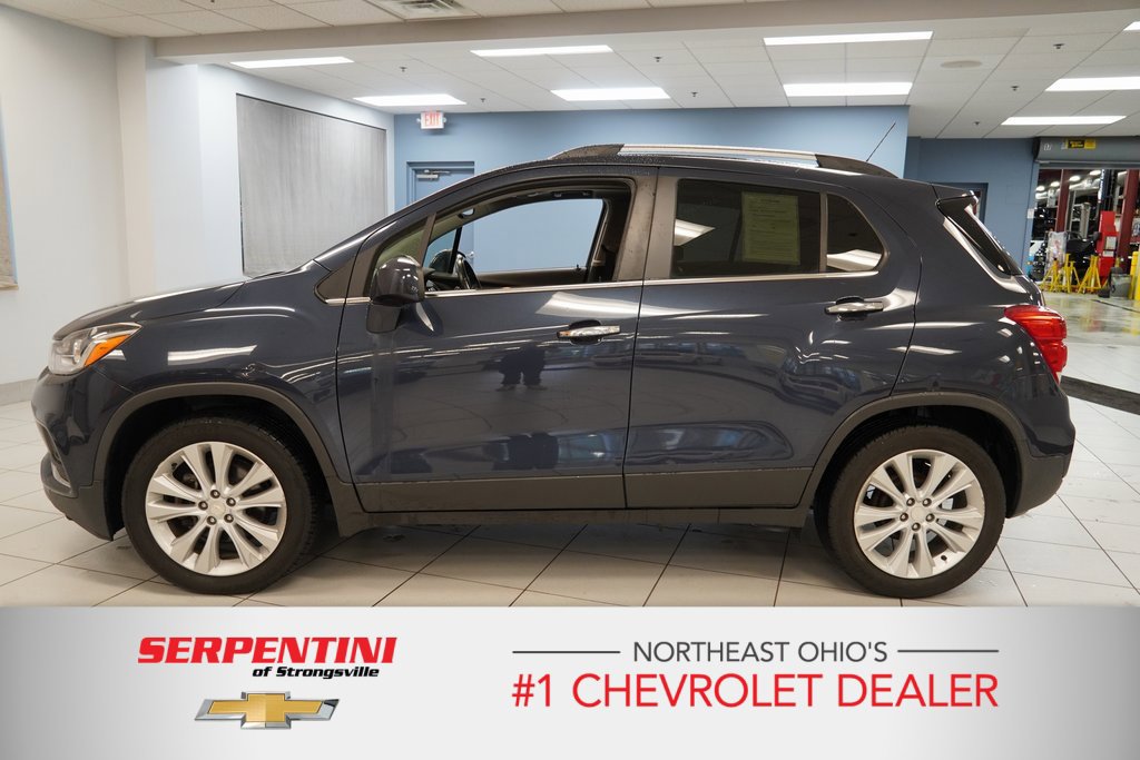 Used 2018 Chevrolet Trax Premier with VIN 3GNCJMSBXJL153254 for sale in Strongsville, OH