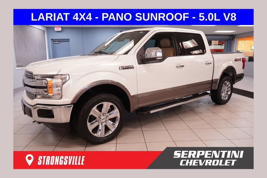 Used 2019 Ford F-150 Lariat Truck SuperCrew Cab