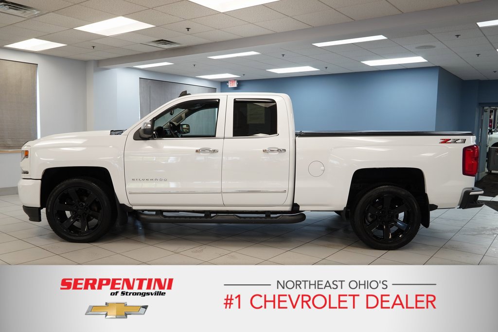 Used 2018 Chevrolet Silverado 1500 LTZ with VIN 1GCVKSEC3JZ173040 for sale in Strongsville, OH
