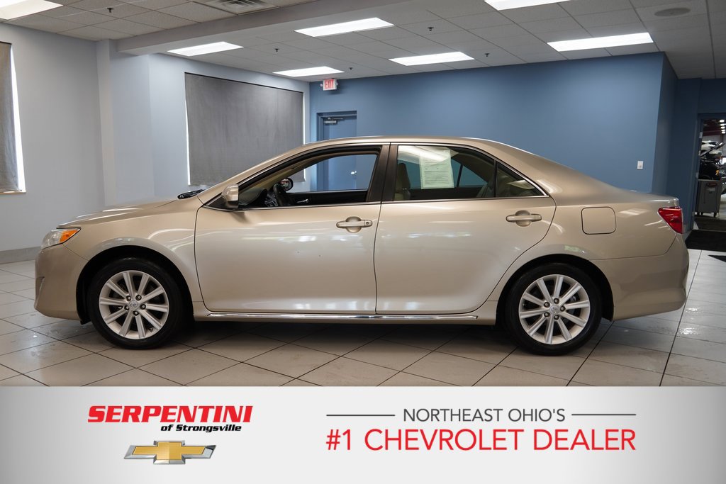 Used 2014 Toyota Camry XLE with VIN 4T1BF1FK7EU795128 for sale in Strongsville, OH