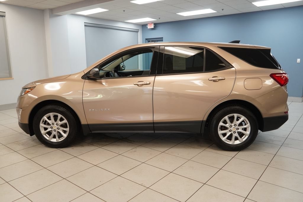 Used 2019 Chevrolet Equinox LS with VIN 2GNAXHEV3K6268593 for sale in Strongsville, OH