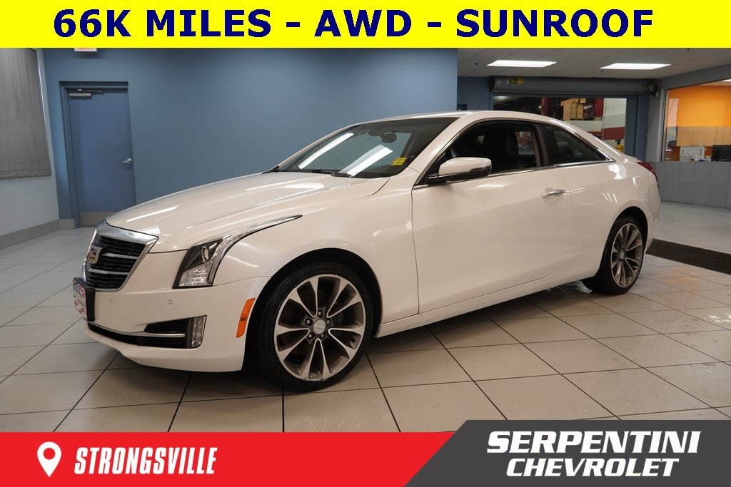 Used 2018 CADILLAC ATS Luxury AWD Coupe