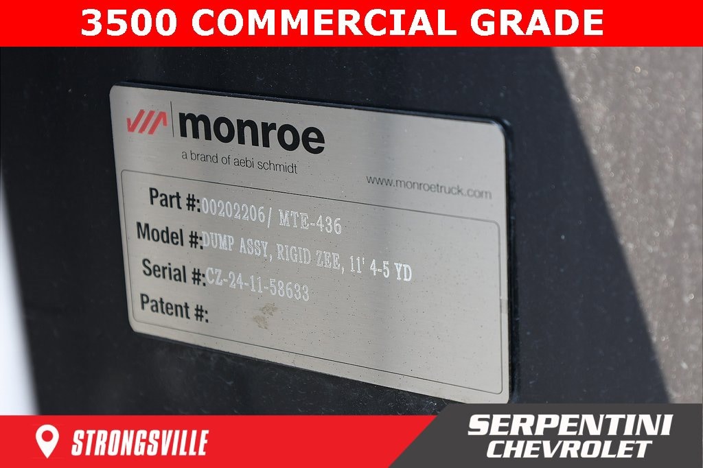 New 2025 Chevrolet Silverado 3500 HD Chassis Cab Work Truck Truck