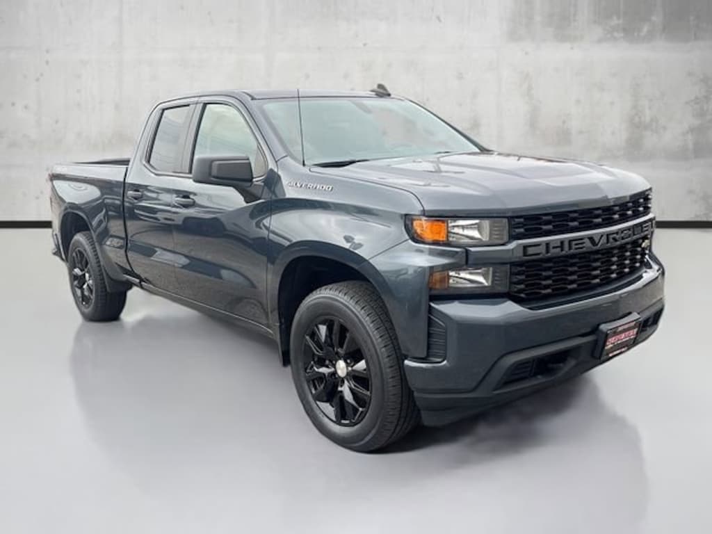 Certified 2021 Chevrolet Silverado 1500 Custom Truck Double Cab